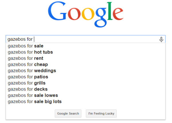 Google Autocomplete