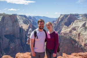 Grand Canyon couple