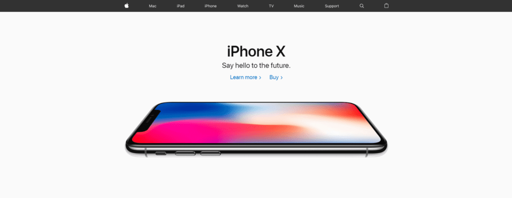 Apple-homepage