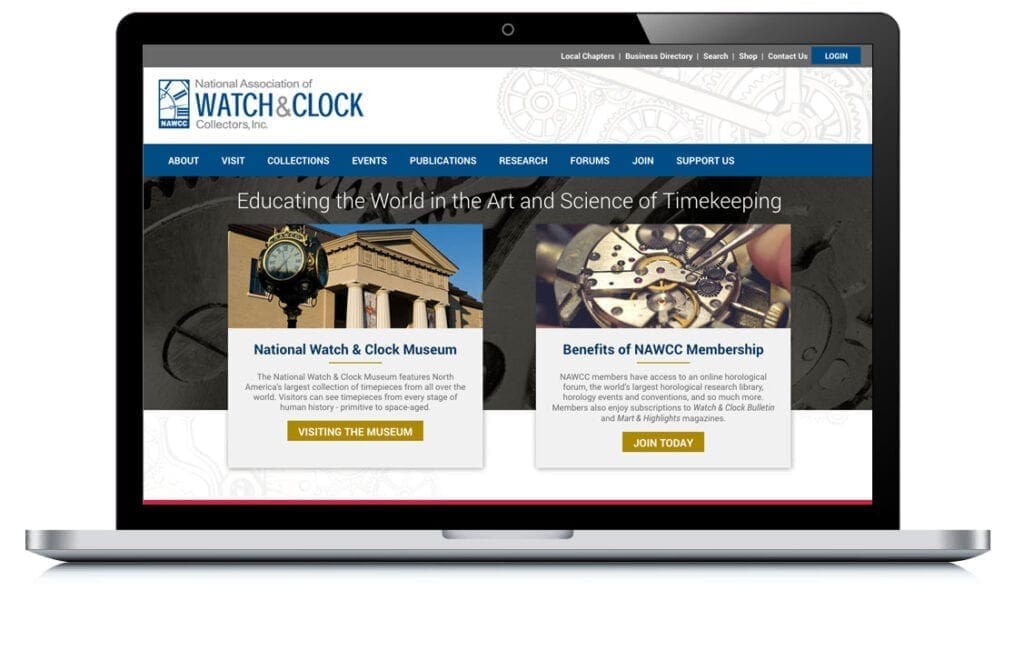 Example of National Association of Watch & Clock Collectors