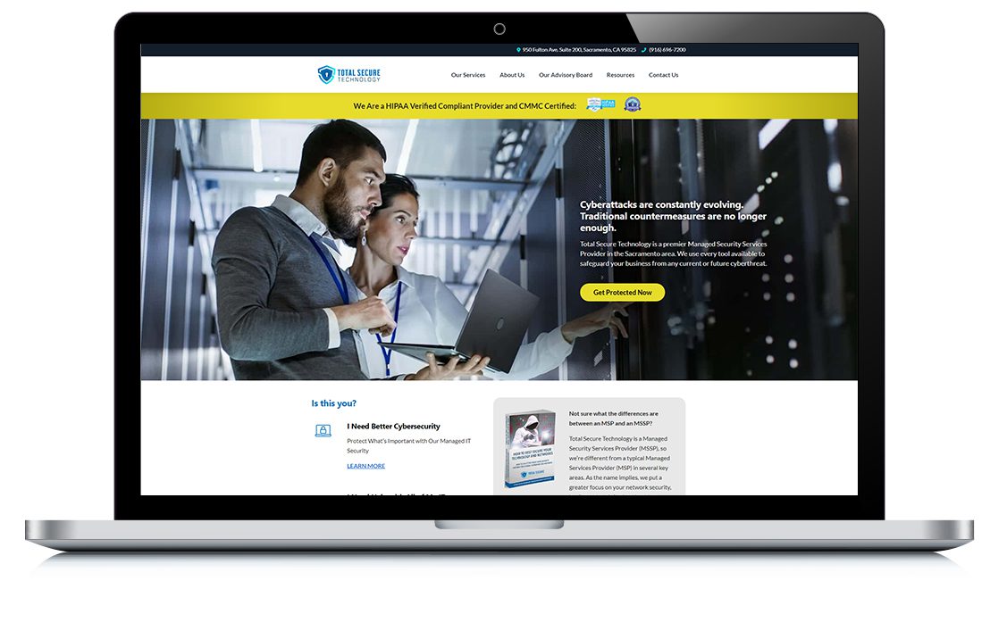 Example of Total Secure Technology