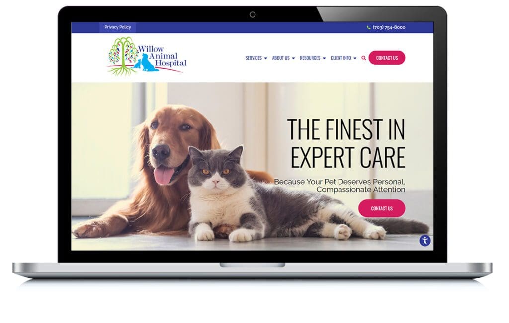 Example of Willow Animal Hospital