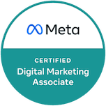 Meta Certified Digital Marketing Associate badge