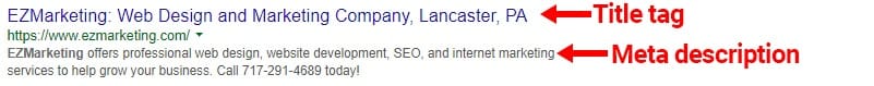 EZMarketing-title-and-meta-description-example
