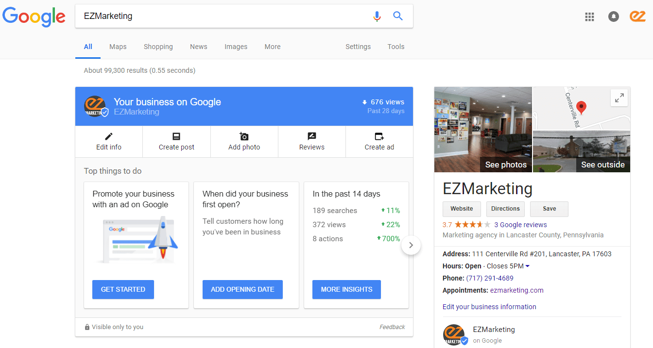 구글 마이 비즈니스(GMB) 최적화