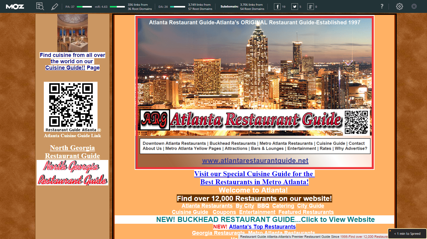 Horrible site navigation