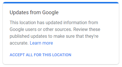 Updates from Google