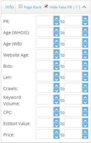 domcop seo filters