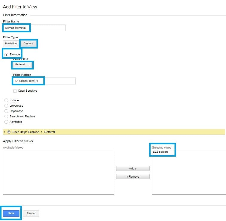 google-analytics-semalt-removal-add-filter