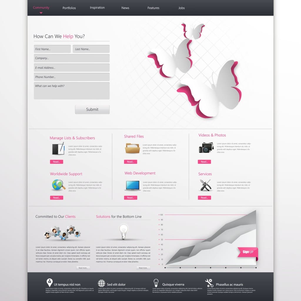 details about your website