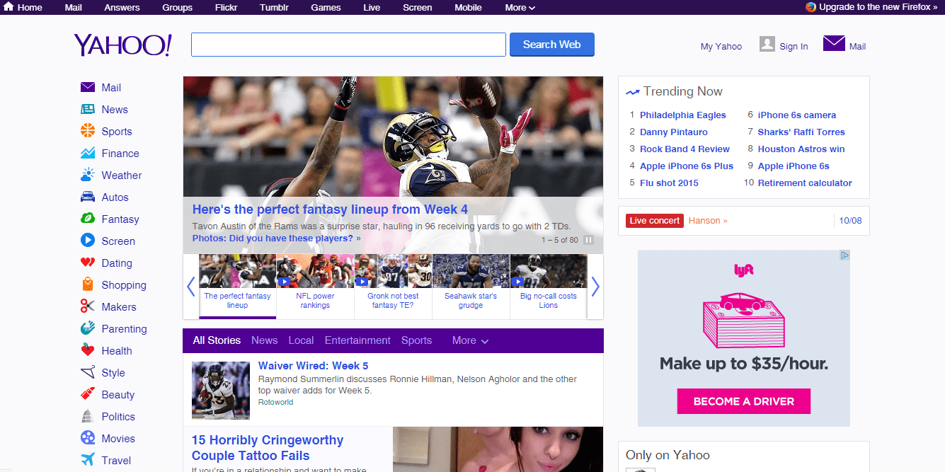 yahoo 2015