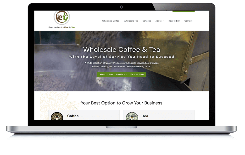 Example of East Indies Coffee & Tea