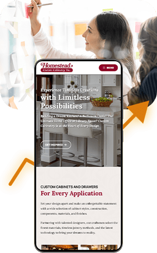 web design for mobile, increasing leads