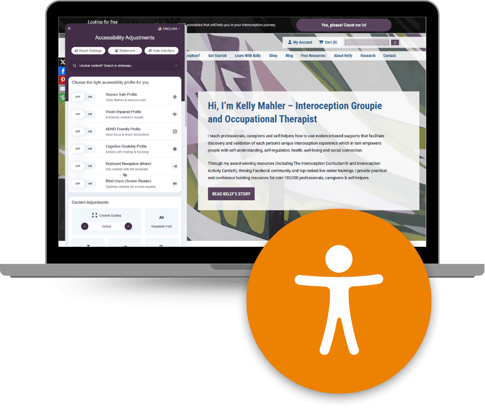 kelly mahler website with ADA compliance software